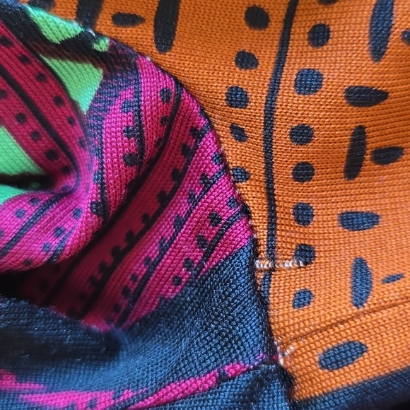 Diane Von Furstenberg Colorful Geometric Pattern Dress - Picture 15 of 16